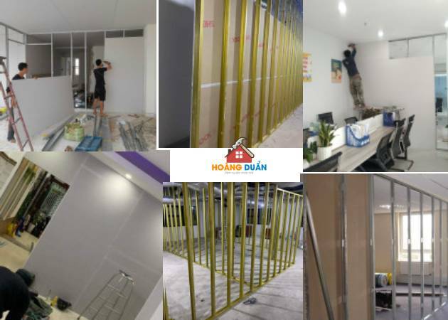 Thợ Làm Vách Thạch Cao Tại TPHCM/LH: O962 233 237 9 Bắn Vach Thạch cao